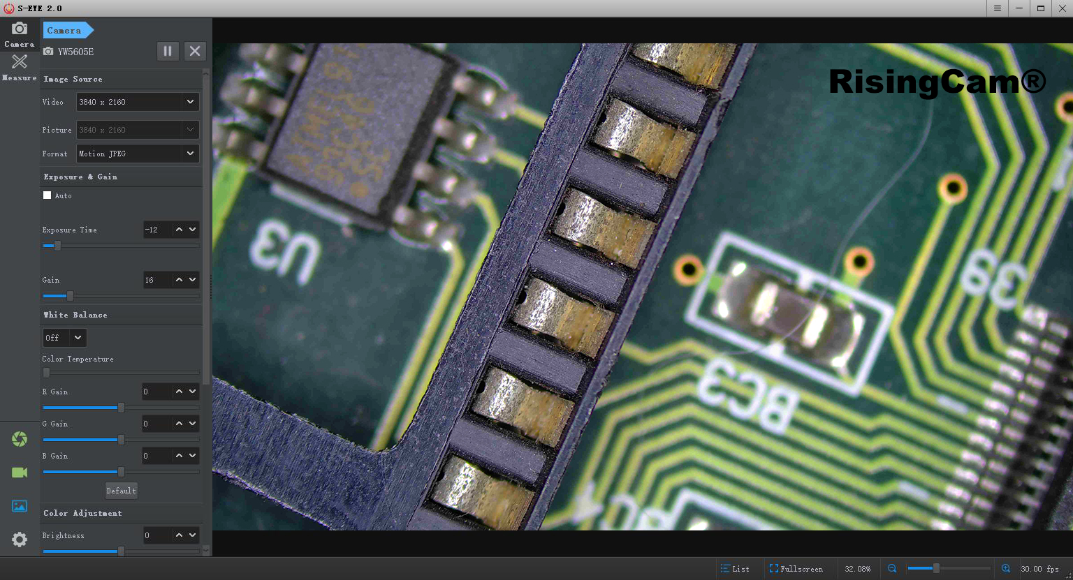 Industrial microscope camera with 4K UHD resolution at 30fps - Image 3